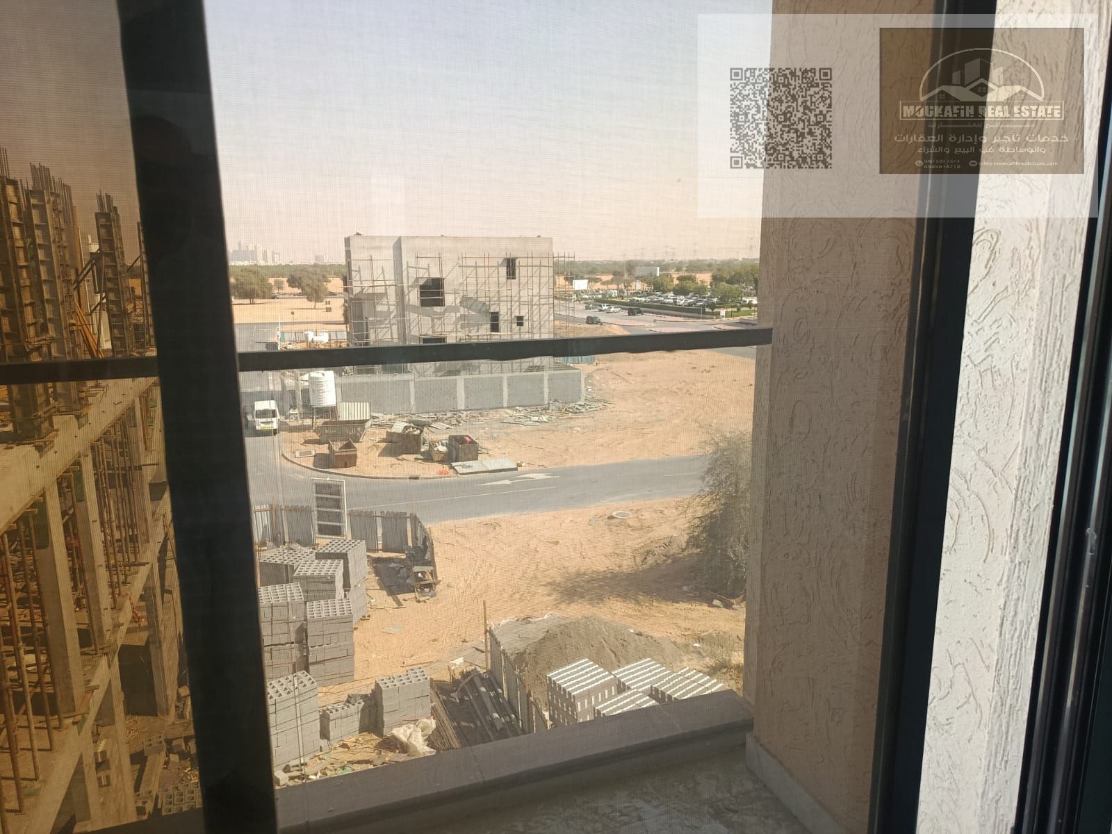First occupant Al Muwaihat, 1BR hall & majlis, master, balcony, equipped kitchen