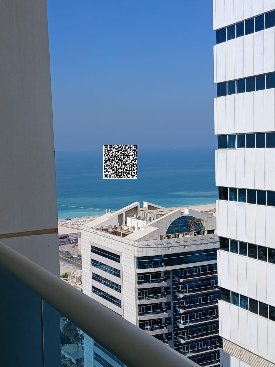 Two-bedroom apartment withaliving room inAjman