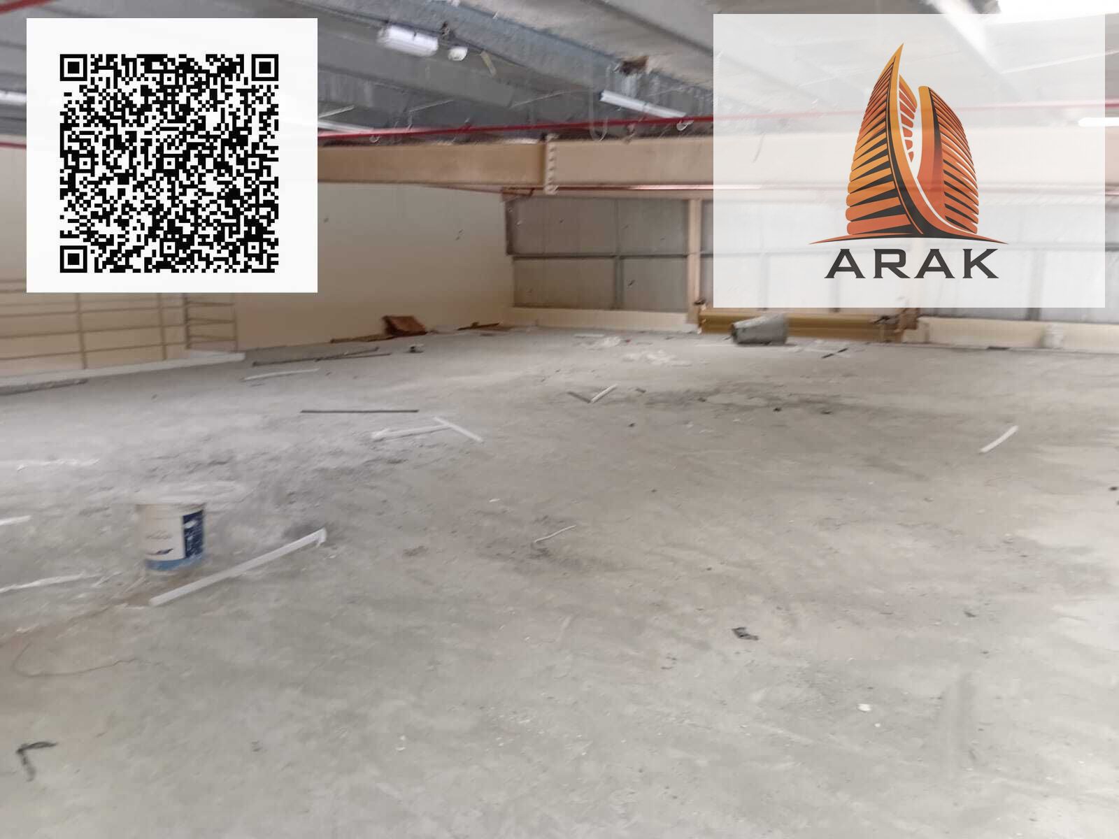 For Annual Rent – Al Jurf Industrial 1 Warehouse with a total area of 5965 sqft Includes mezzanine Annual rent: 310,000 AED Payment terms: 4 cheques
