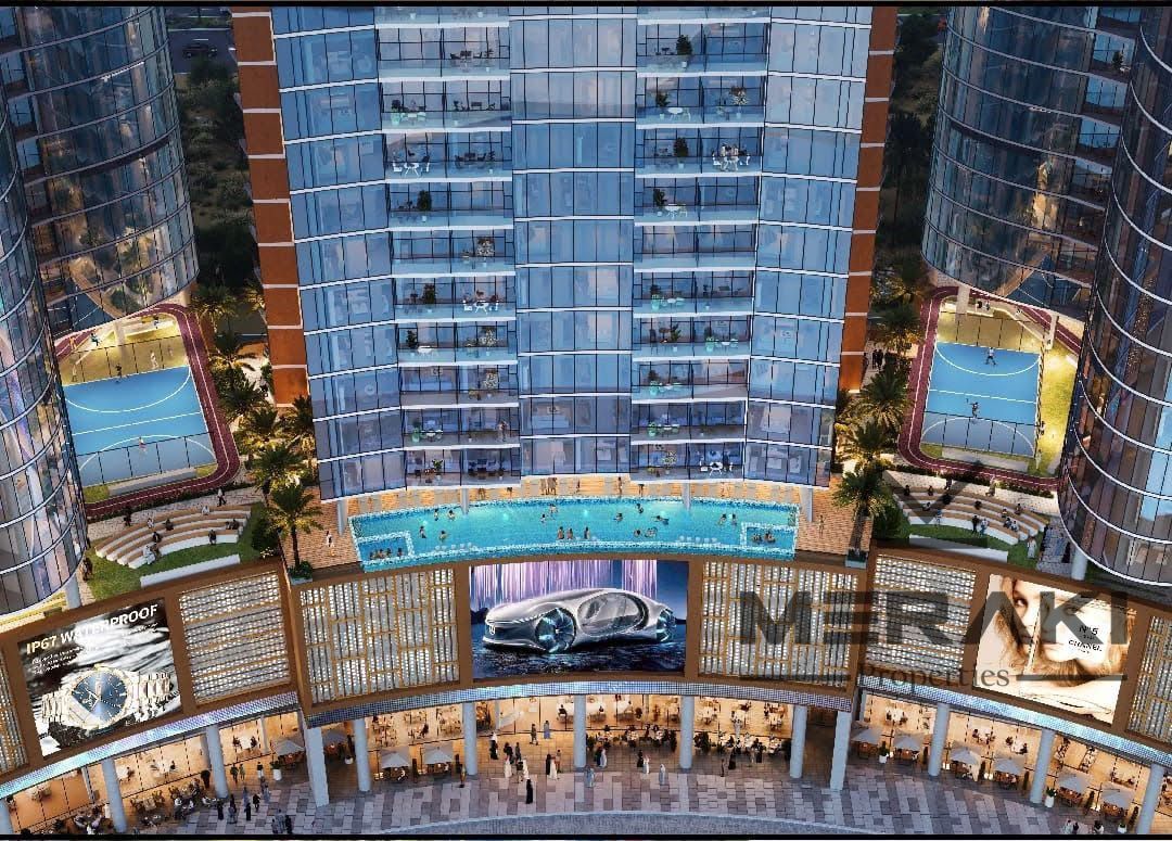 Two-bedroom apartment for sale at a bargain price in Tiger Ajman project with a monthly installment of 1% and also a very nice down payment.