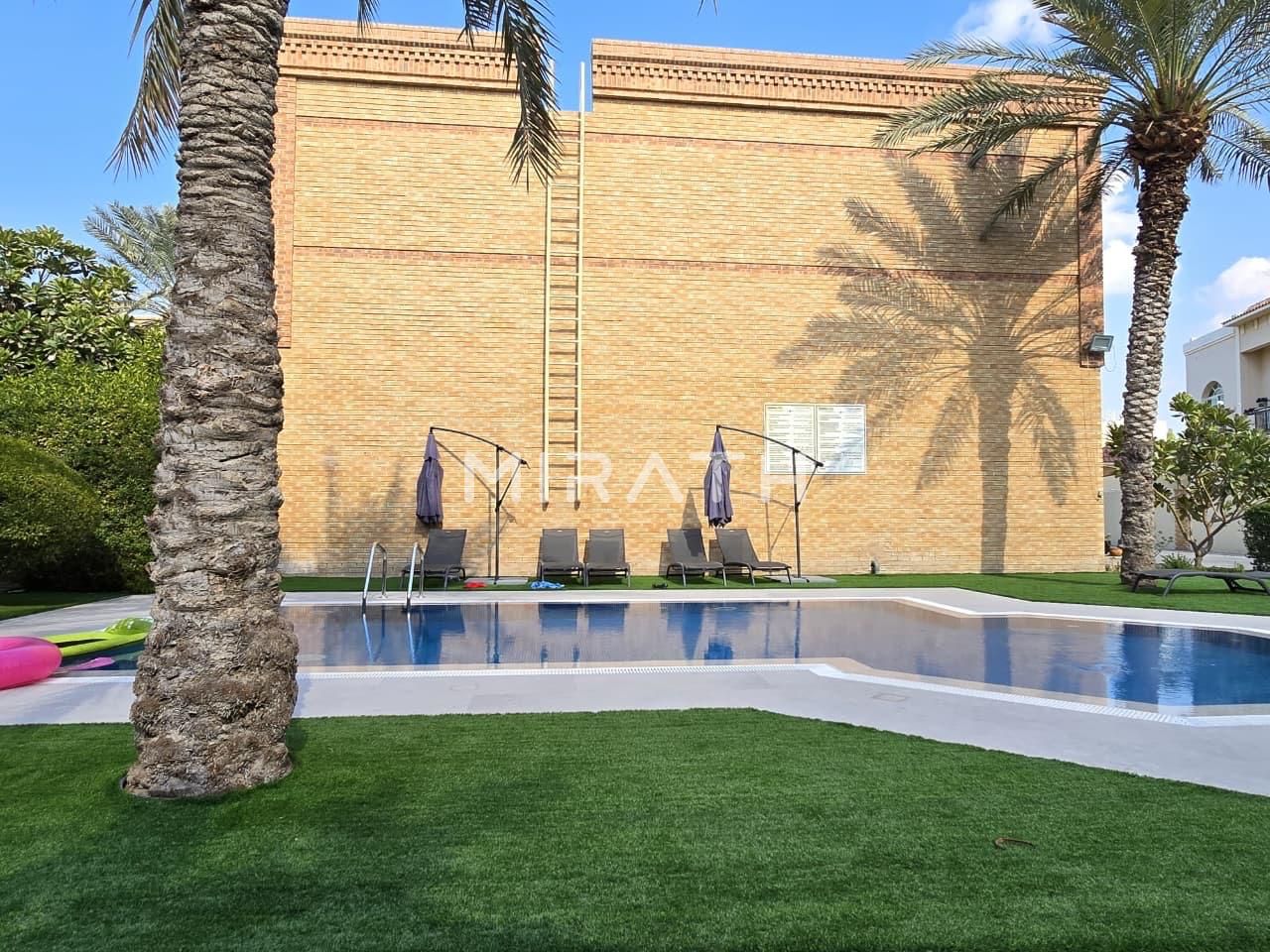 Stylishly Upgraded Villa | Pool | Gym |Al Barsha 1