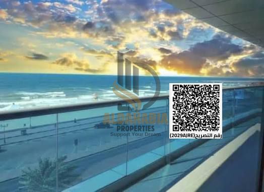 Fully Furnished 1-Bedroom Apartment with Full Sea View – Corniche Residence, Ajman