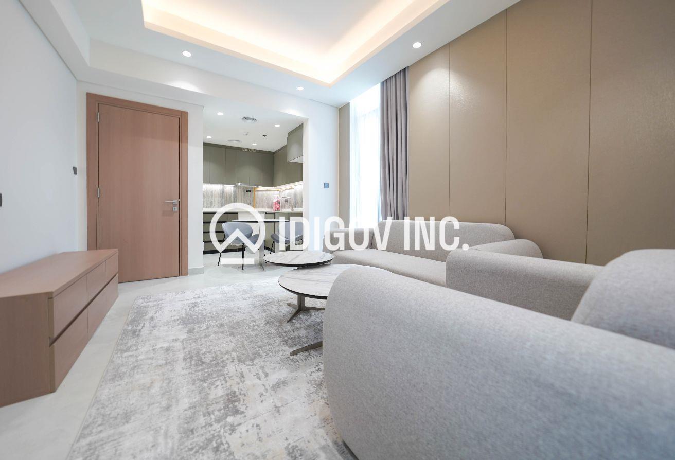 Fully Furnished 1BR | 2 Bathrooms | Marina View