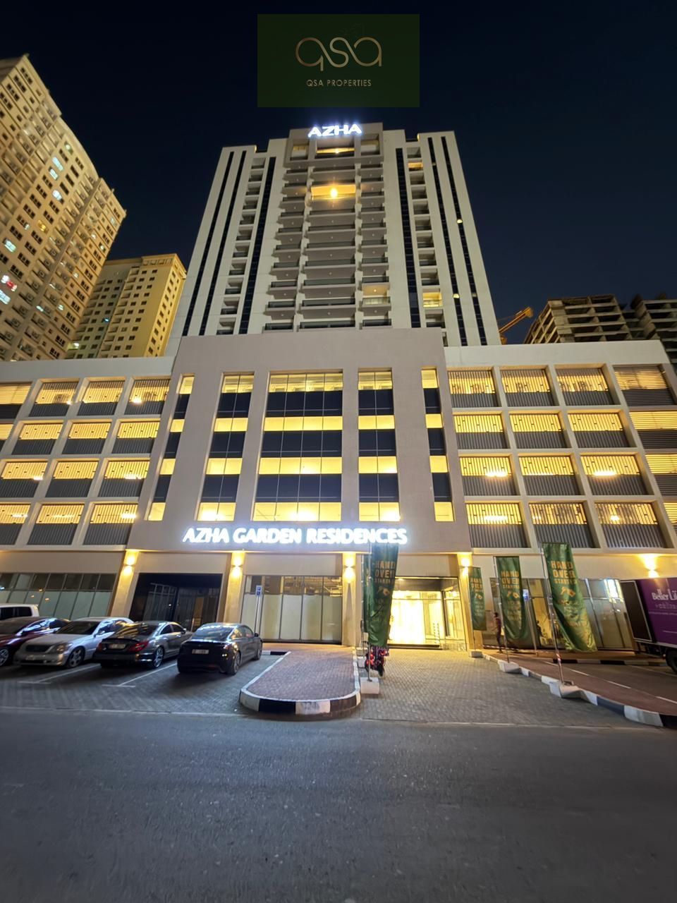 a limited-time offer at Azha Garden Residence, a world-class and luxurious project with international specifications (gym, swimming pool, covered park