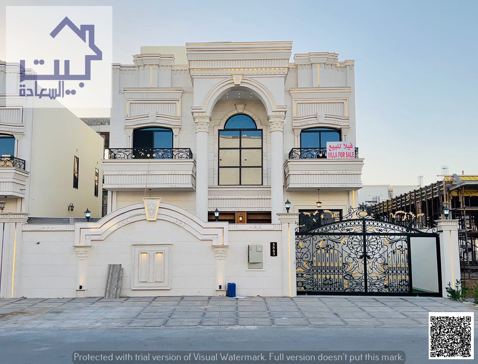 Villa for sale in Al Helio 2, Ajman. Ready to move in, registration fees included, prime location, freehold for all nationalities, easy access to Duba