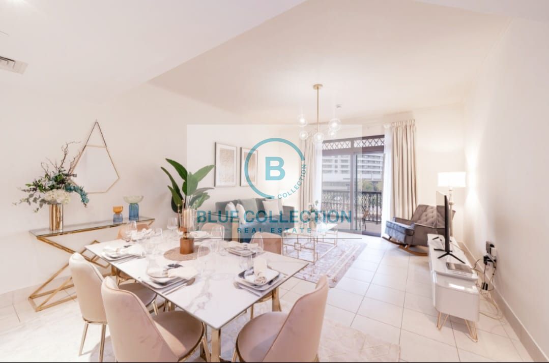 2BR Plus Study | Fully Furnished | Burj View
