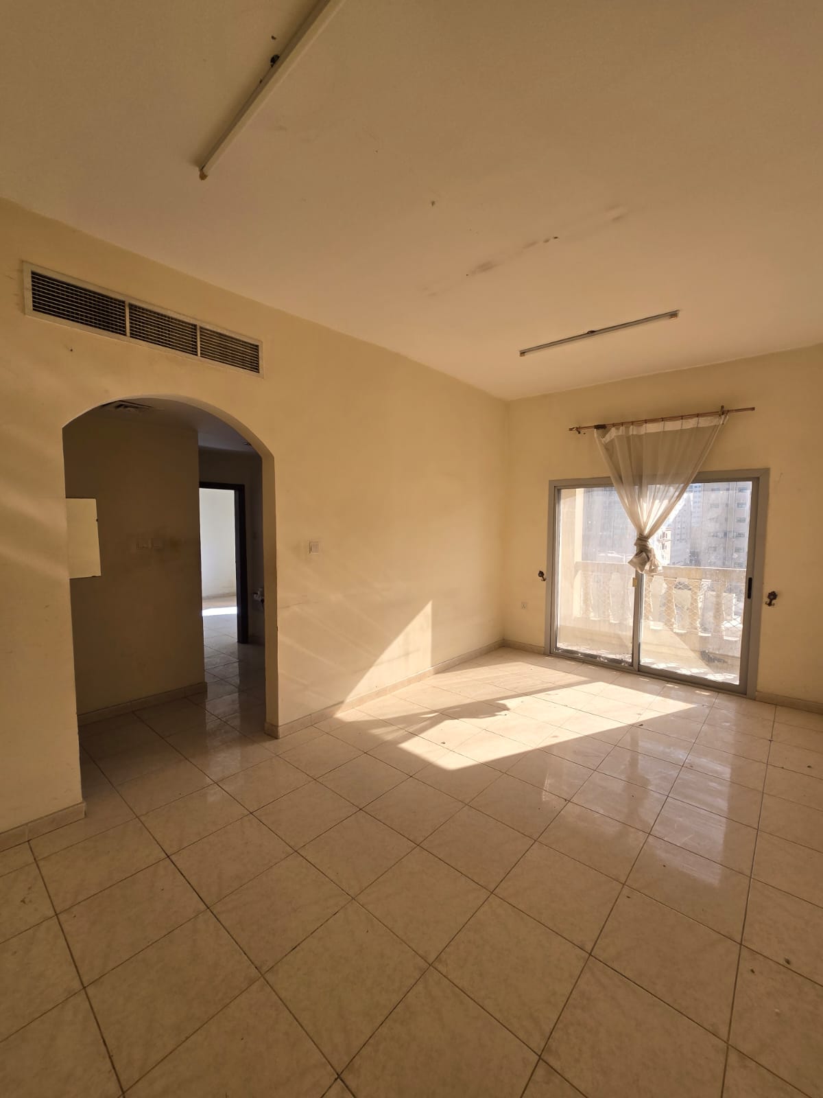 One bedroom and living room, excellent size, prime location, reasonable price, Al Rashidiya