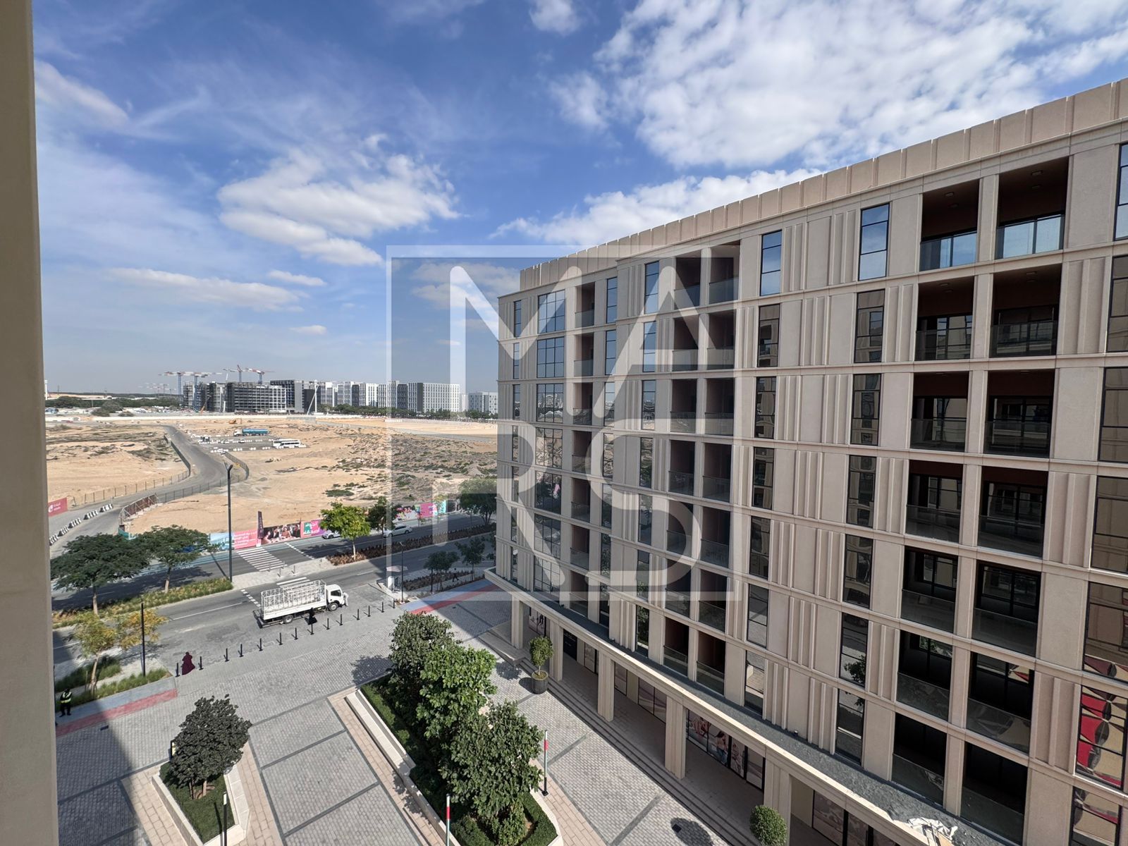 Studio with Large Balcony | Smart Home | Mamsha