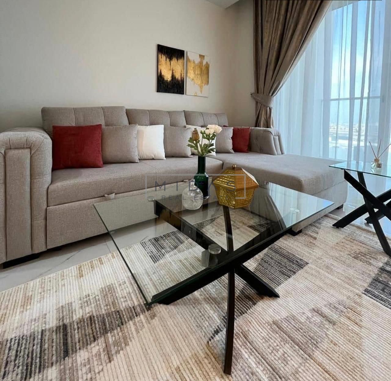 1BR/Fully Furnished/Pool View/Higher Floor