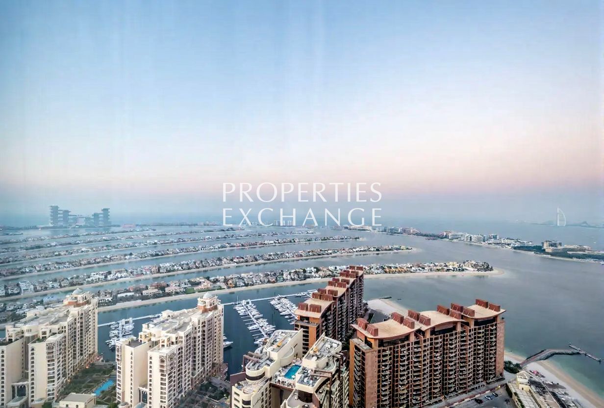 PALM JUMEIRAH | FULLY FURNISHED | THE PALM TOWER | HIGH FLOOR | OPEN VIEW