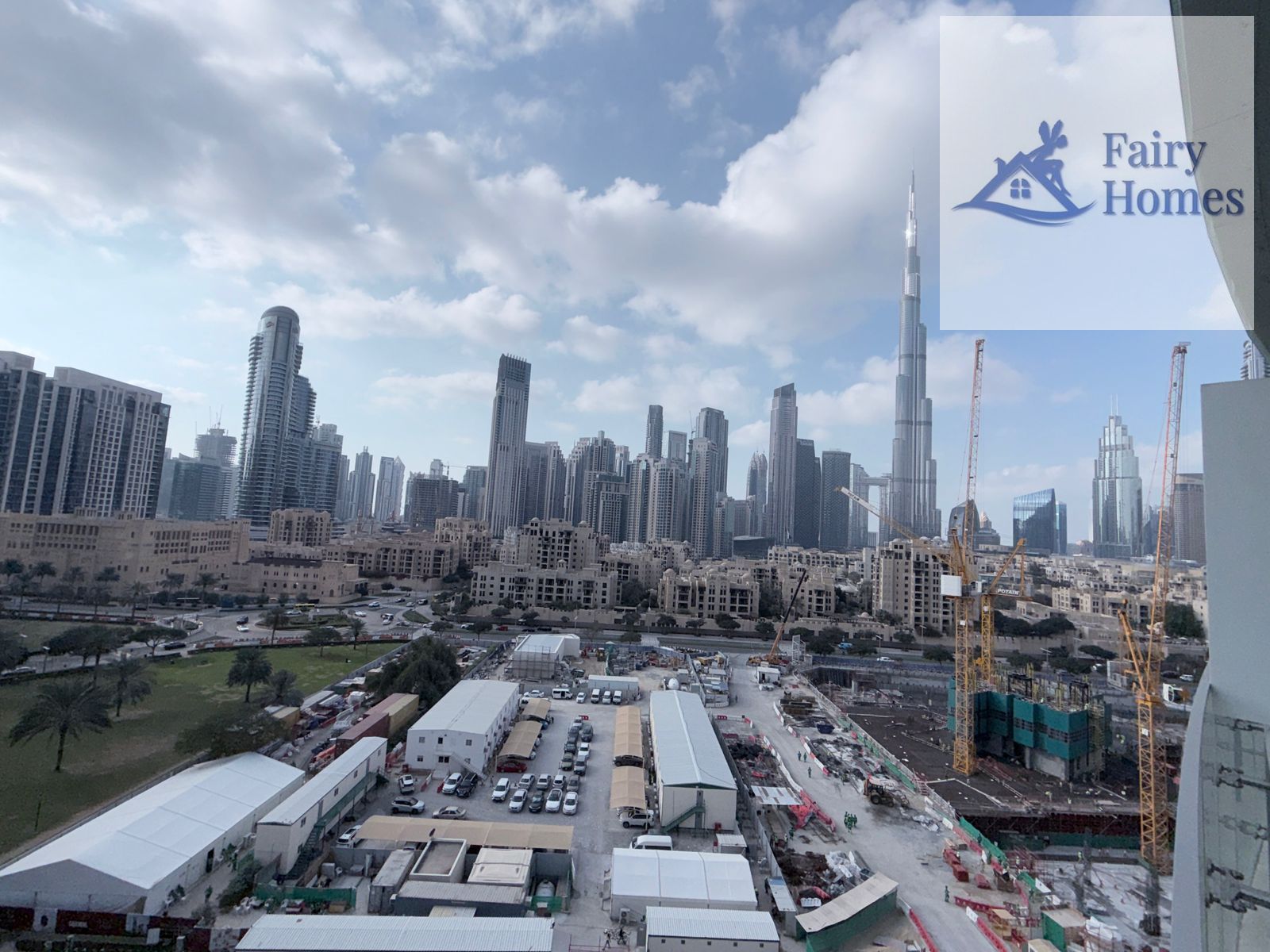 Burj Khalifa View | Furnished 1BHK |Prime Location| Vacant
