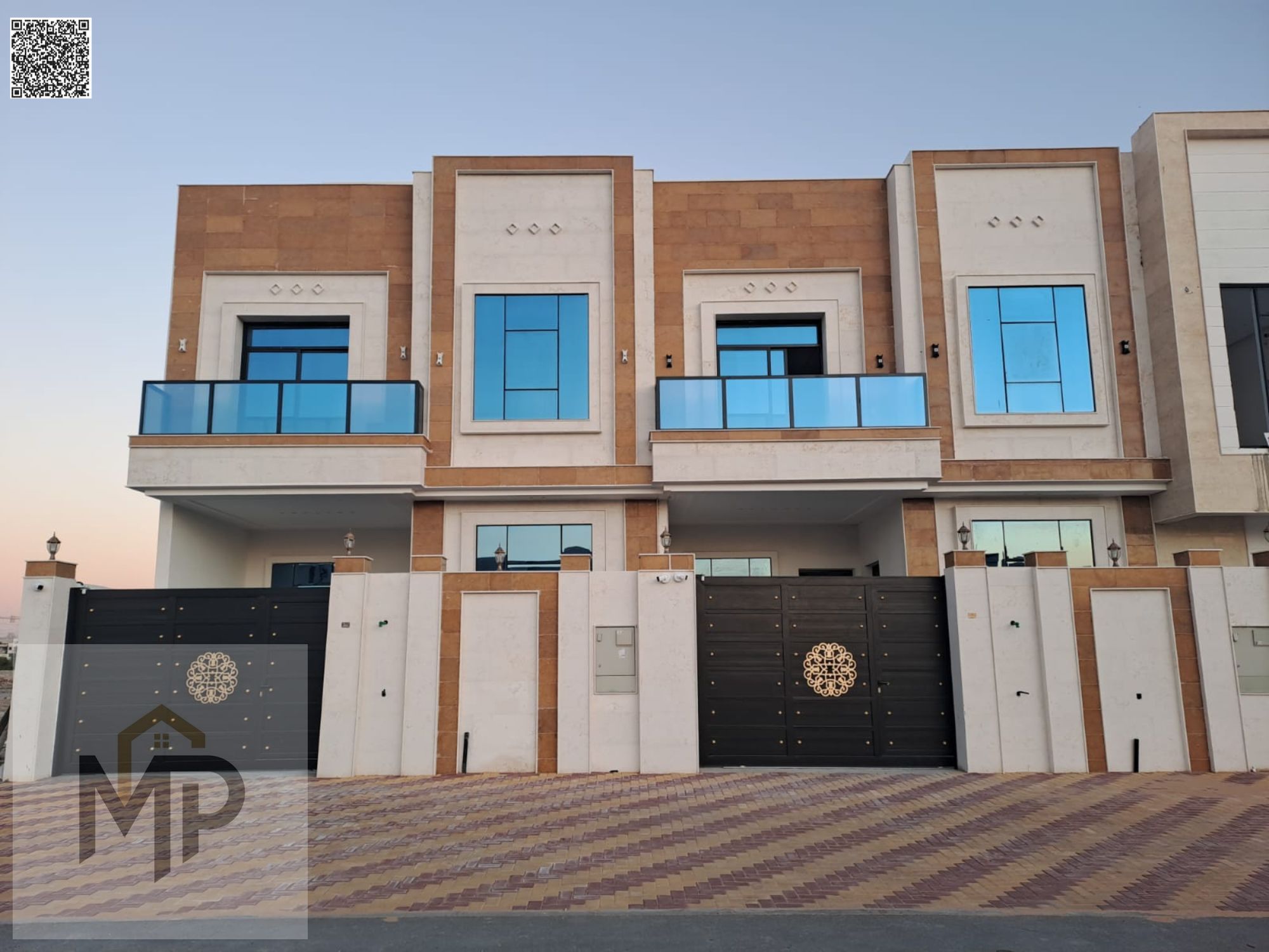 Townhouse For Sale At Ajman| Al Yasmeen Area| 5 master rooms, majlis, hall, roof | Freehold For All Nationalities