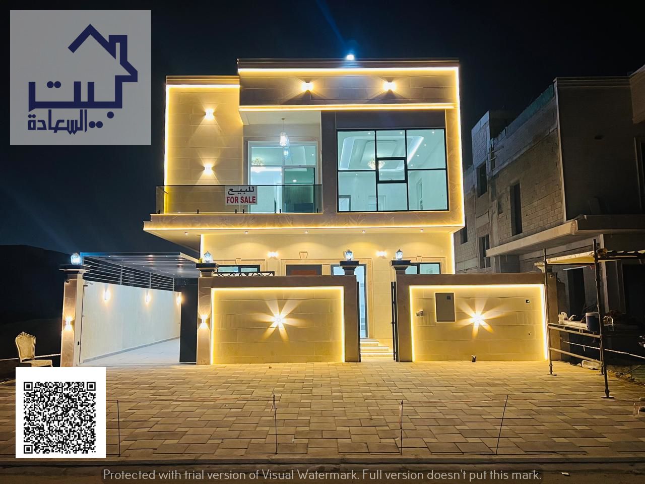 Villa for Sale in Al Helio 2 – Ajman | 5 Bedrooms + Roof. Registration Fees Included | Modern Luxury Design