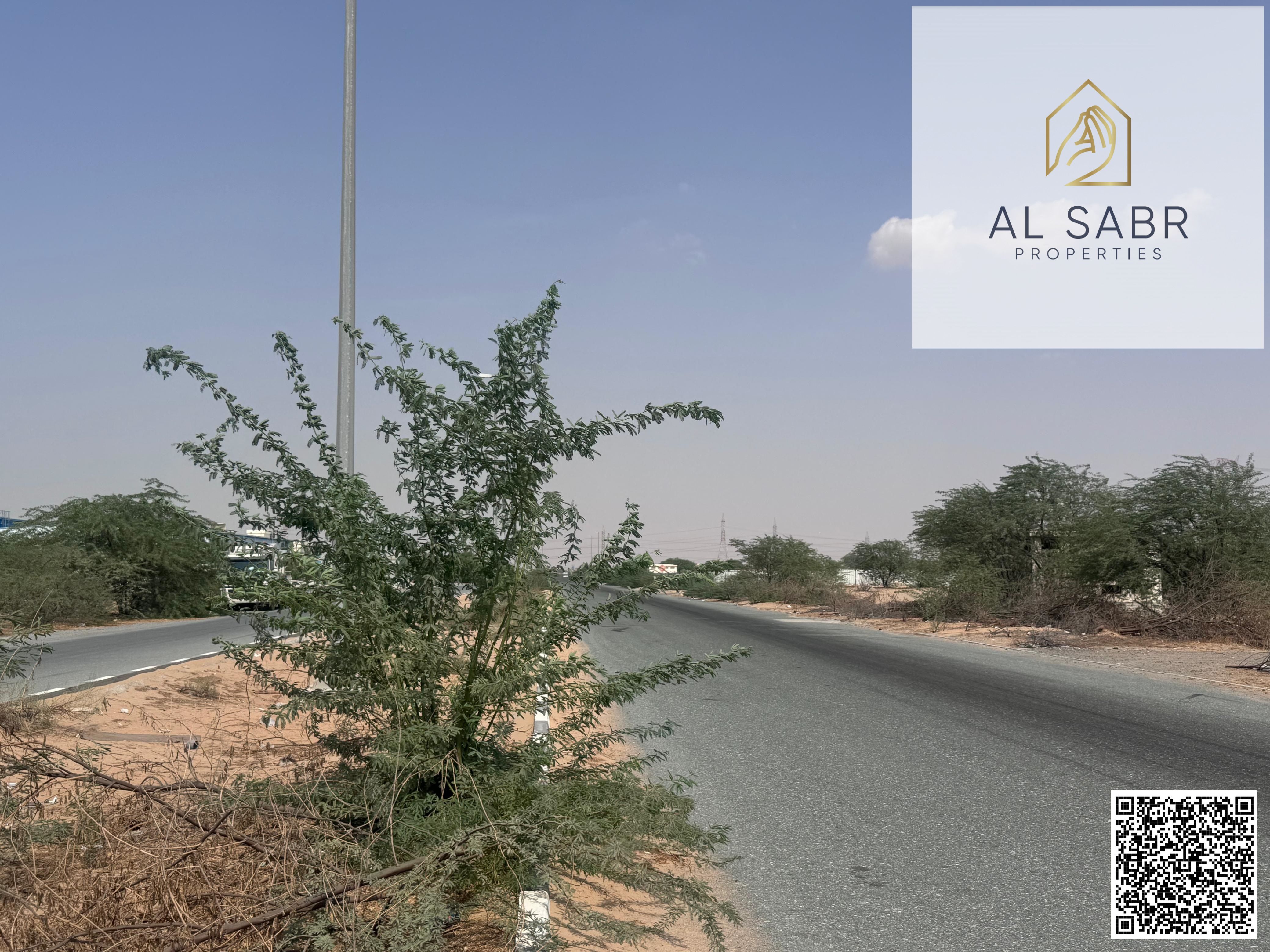 Industrial Showrooms Corner Plot for Sale | Al‑Arqoub, Sharjah | Freehold | Master‑Planned Industrial Estate