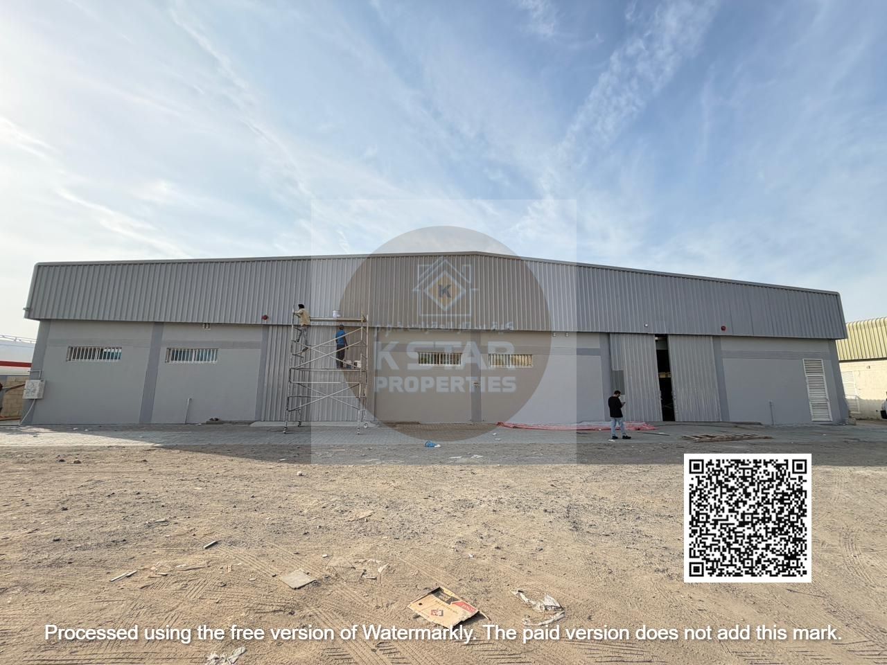 Big Size (8165 Ground + 5697 Mezzanine) Warehouse Available for Rent in Al-Jurf, Ajman
