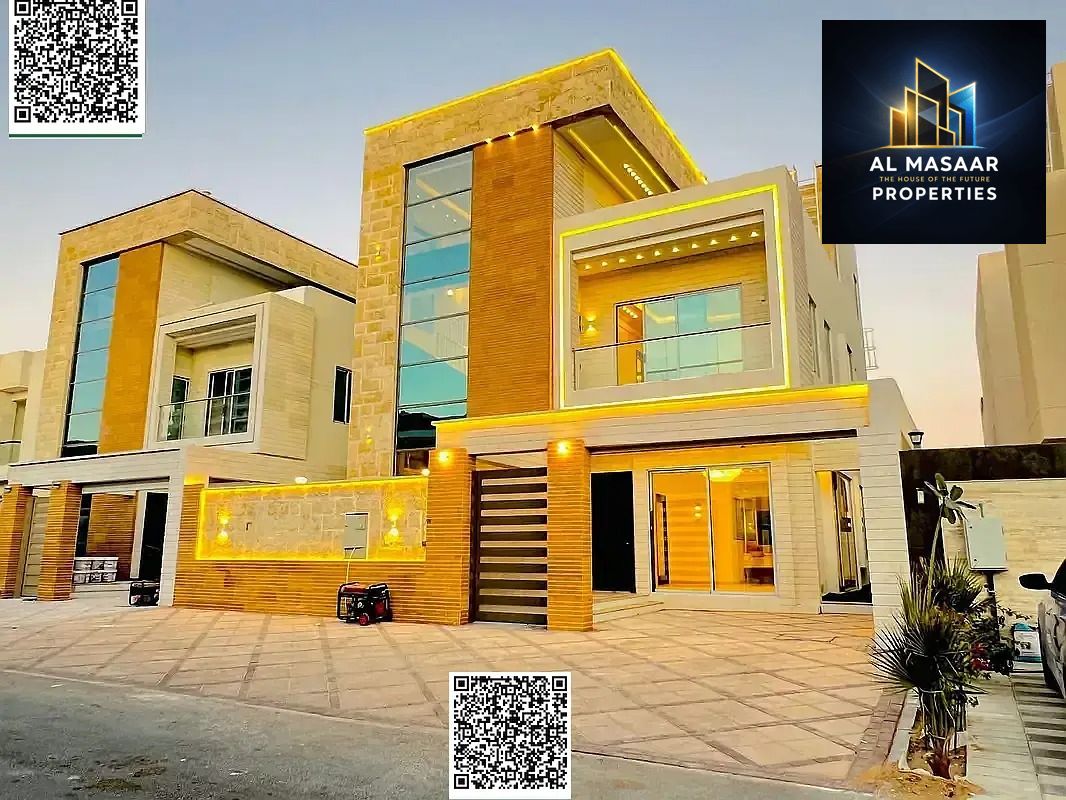 For sale, a luxurious two-story villa with a roof, at a negotiable price with the possibility of easy bank financing.