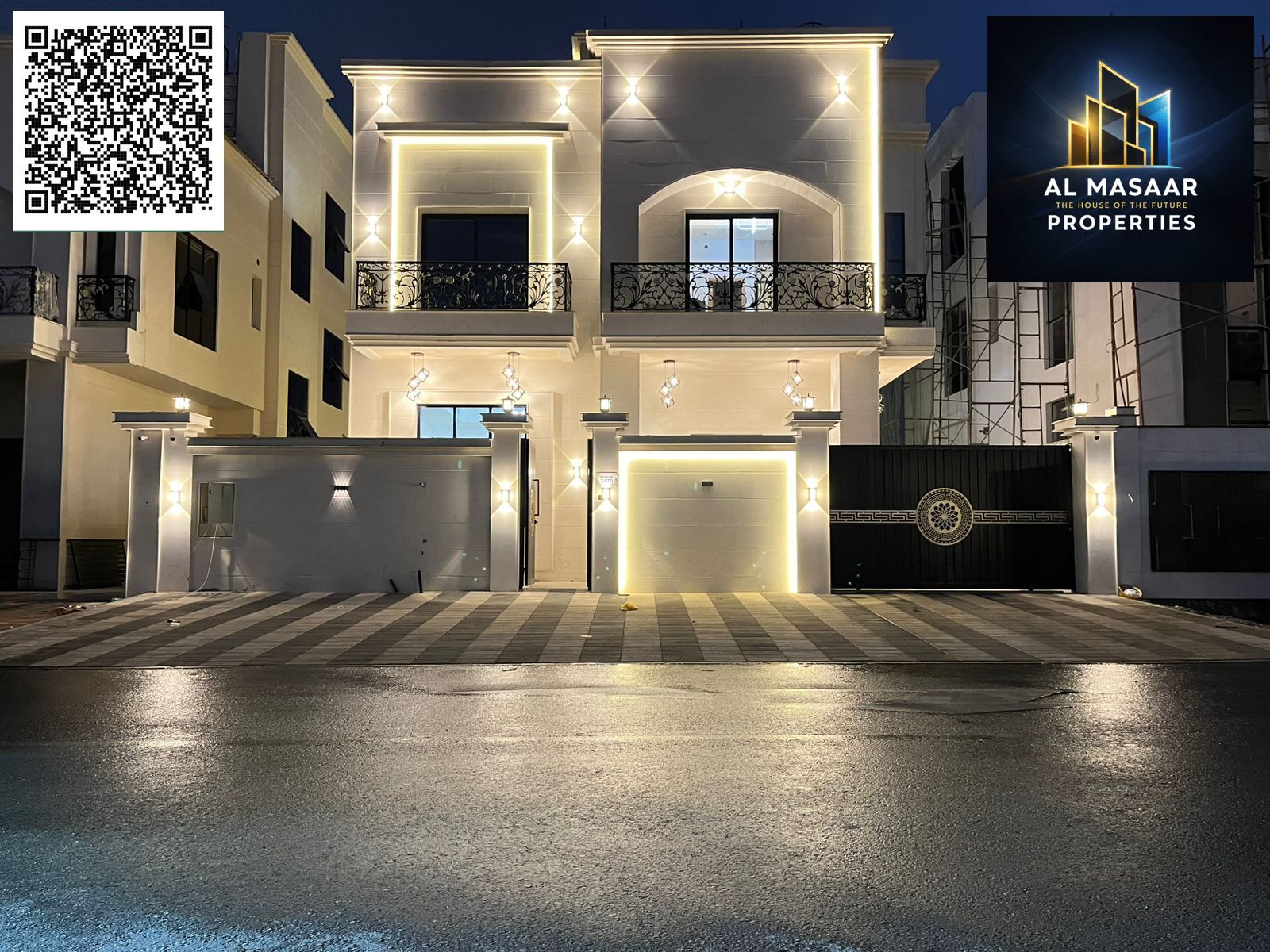 For sale: Villa with 6 master bedrooms and a rooftop terrace, fully air-conditioned - very spacious interior layouts and hotel-style finishes