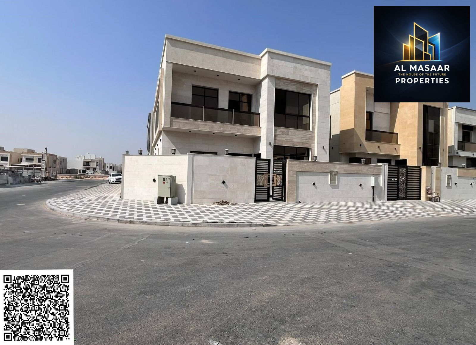 Luxury corner villa for sale, land area 3500 sq ft, including electricity and water, price negotiable with easy bank financing available.