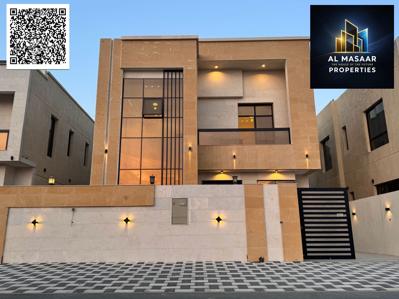 For sale: a villa with luxurious finishes, including electricity and water, with easy bank financing available.