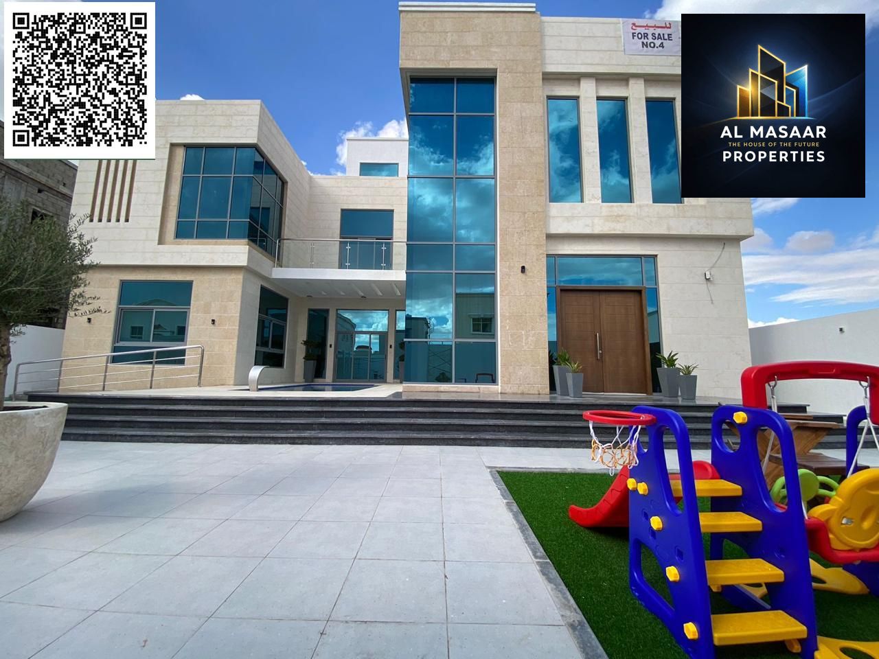 An opportunity to own a villa fully furnished with air conditioning, electricity, and water, ready to move in, close to all services, with luxurious d