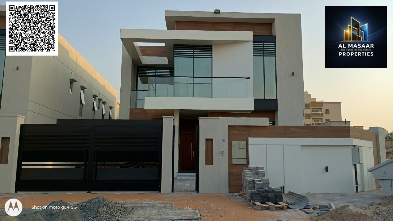 Ready-to-move-in villa for sale in Al Rawda, close to all services, including electricity and water.