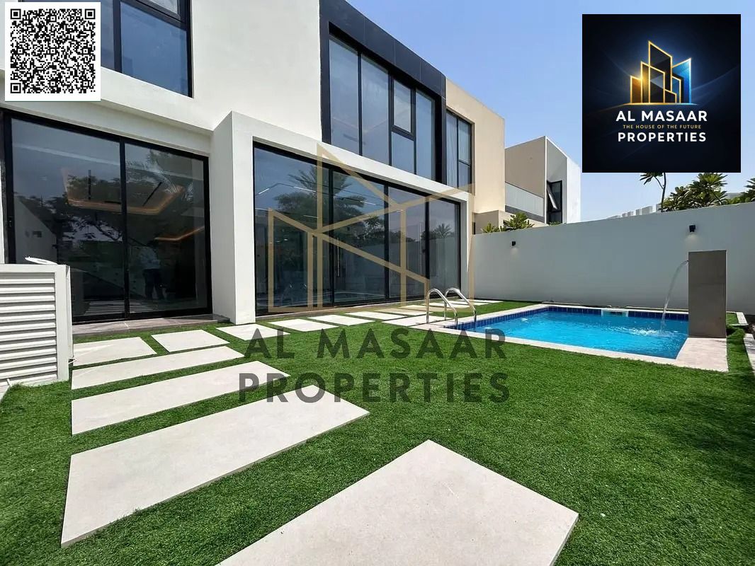Luxury villa with 4 master bedrooms and a swimming pool. Fully smart home system. Price includes electricity, water, and air conditioning. Freehold ow