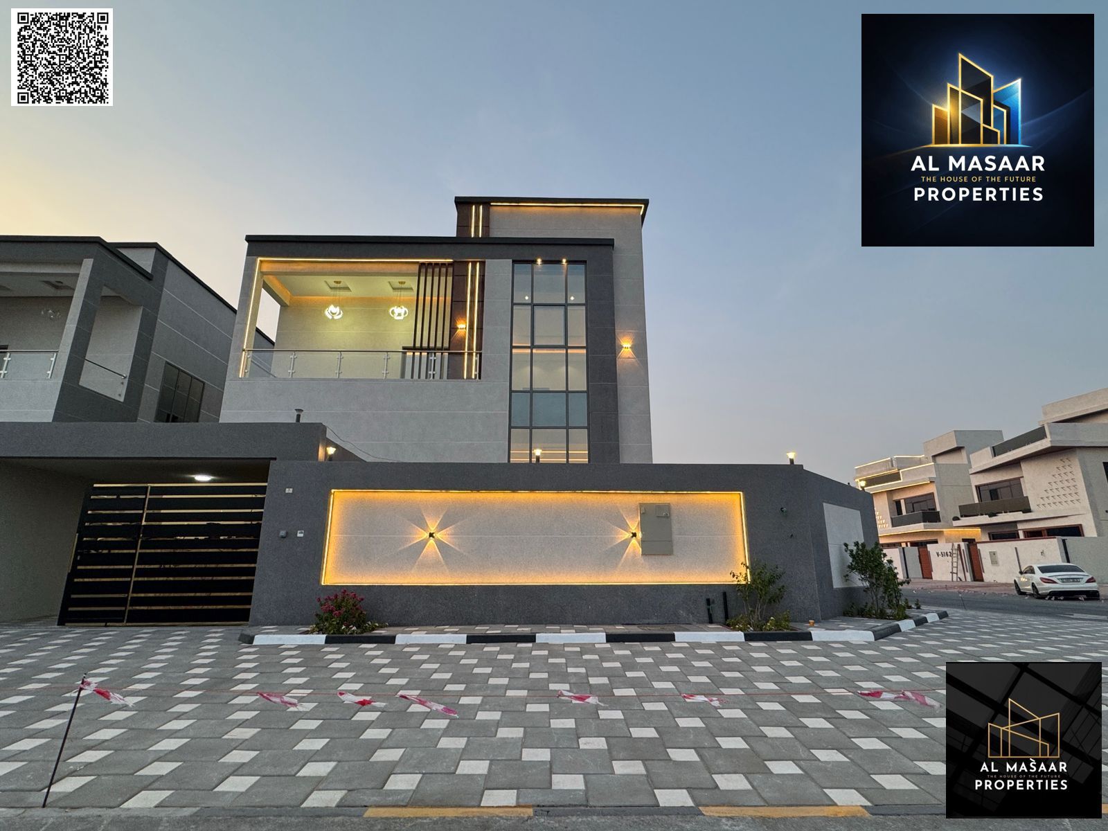 Corner villa ready to move in, with electricity, water, air conditioning, and registration fees included.