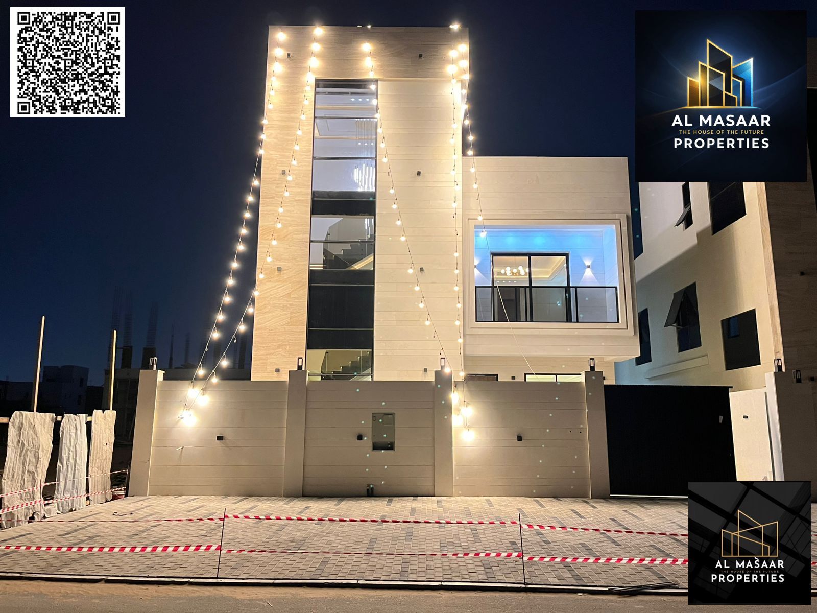 Two-story villa with a roof, including registration and ownership fees, for sale. Freehold ownership available to all nationalities and inheritance ri