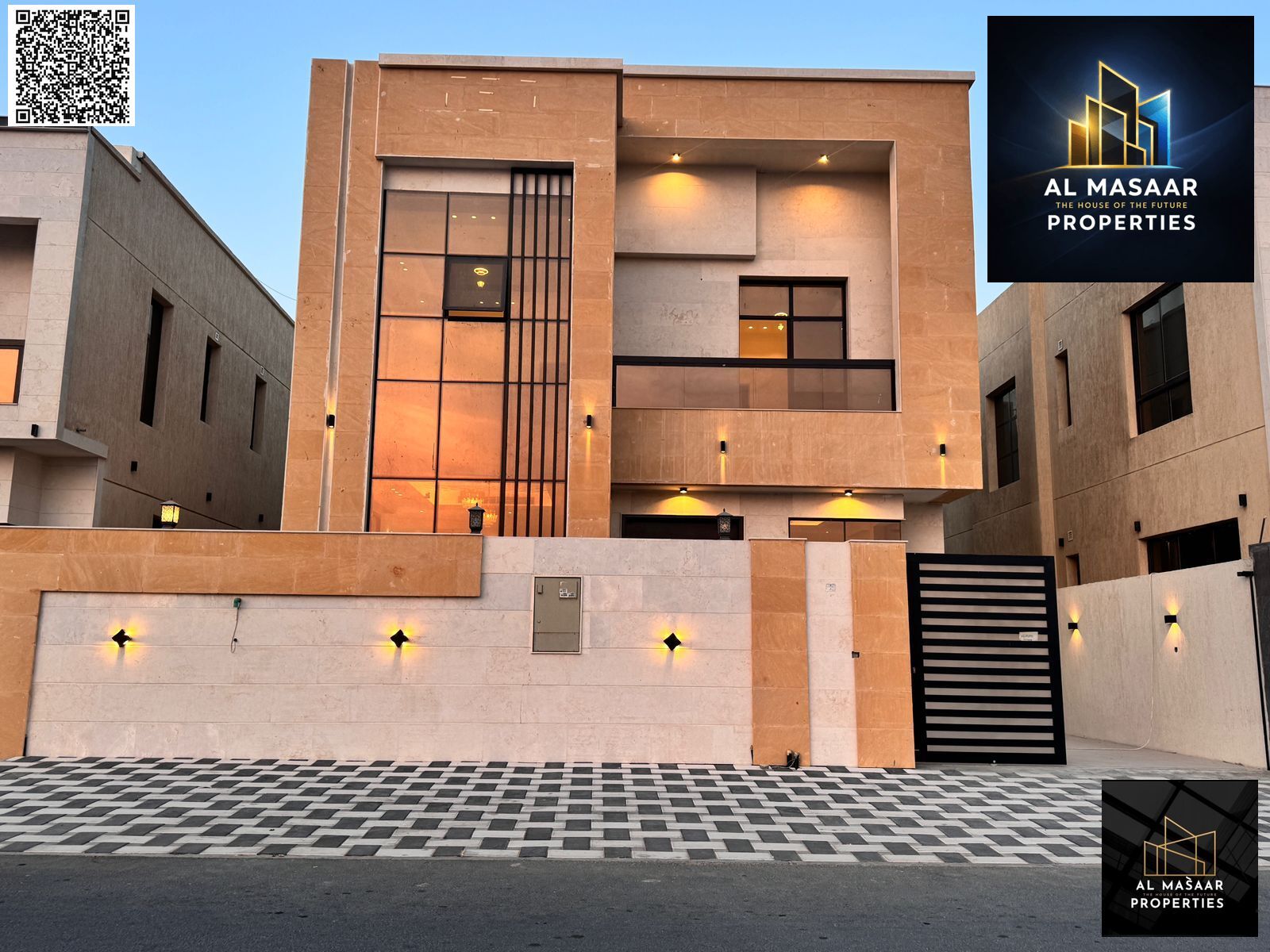 Luxury two-story villa with a rooftop, freehold ownership, electricity and water included, and easy financing available.
