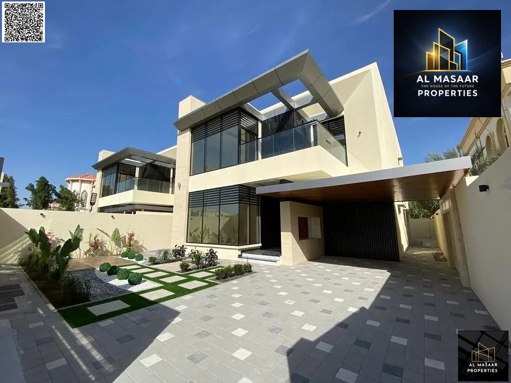 Luxury modern villa for sale, two floors, high-end finishes, freehold ownership for all nationalities