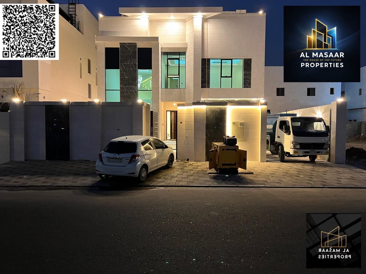 Own your dream villa with 8 master bedrooms and a rooftop pool, all-inclusive, including registration fees, electricity, water, and air conditioning,