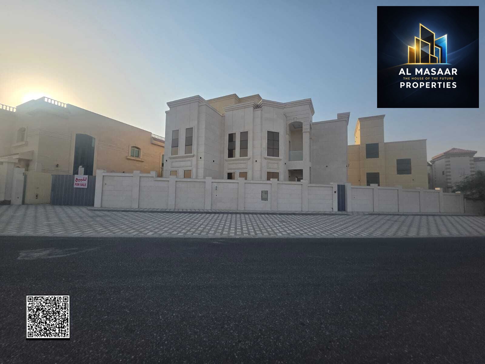 Super deluxe villa for sale - prime location in Ajman