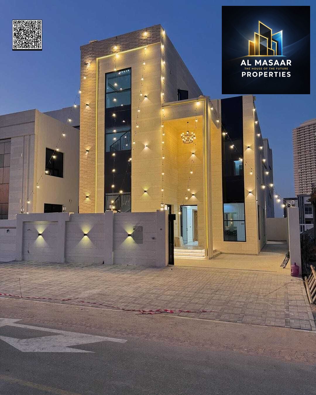 Ready-to-move-in villa close to all amenities - very spacious interior layouts and distinctive finishes, including registration and ownership fees, ne