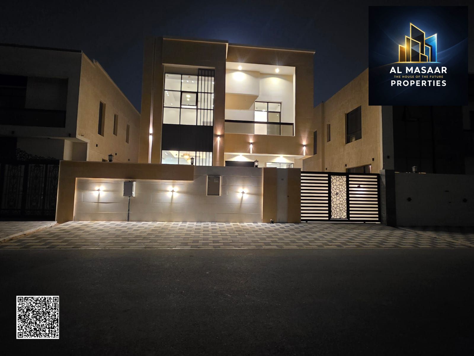Luxury villa, freehold, including electricity, water, and easy financing.