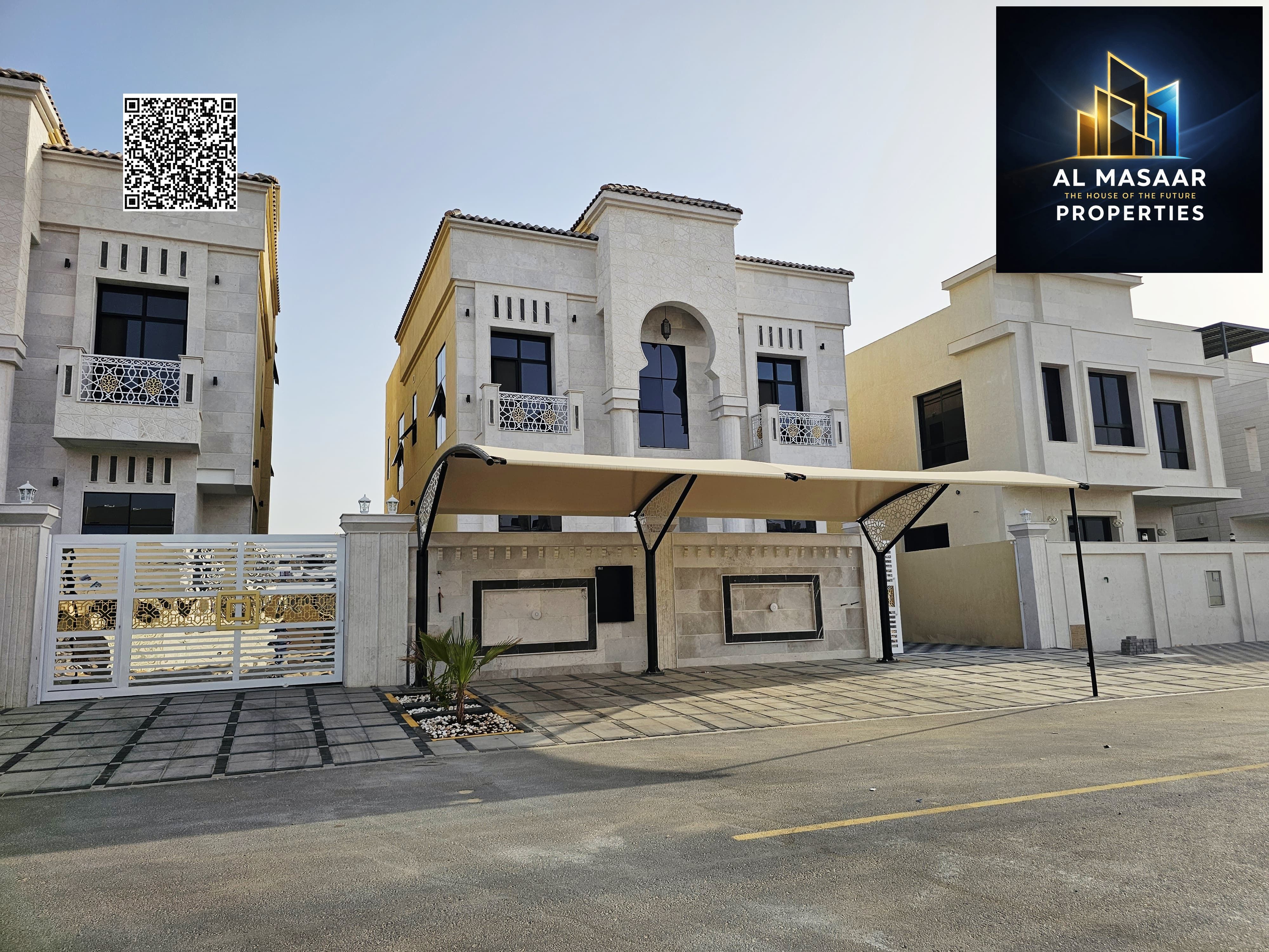 Your chance to own a villa for sale, two floors and a roof, ready to move in, close to all services, with luxurious designs.