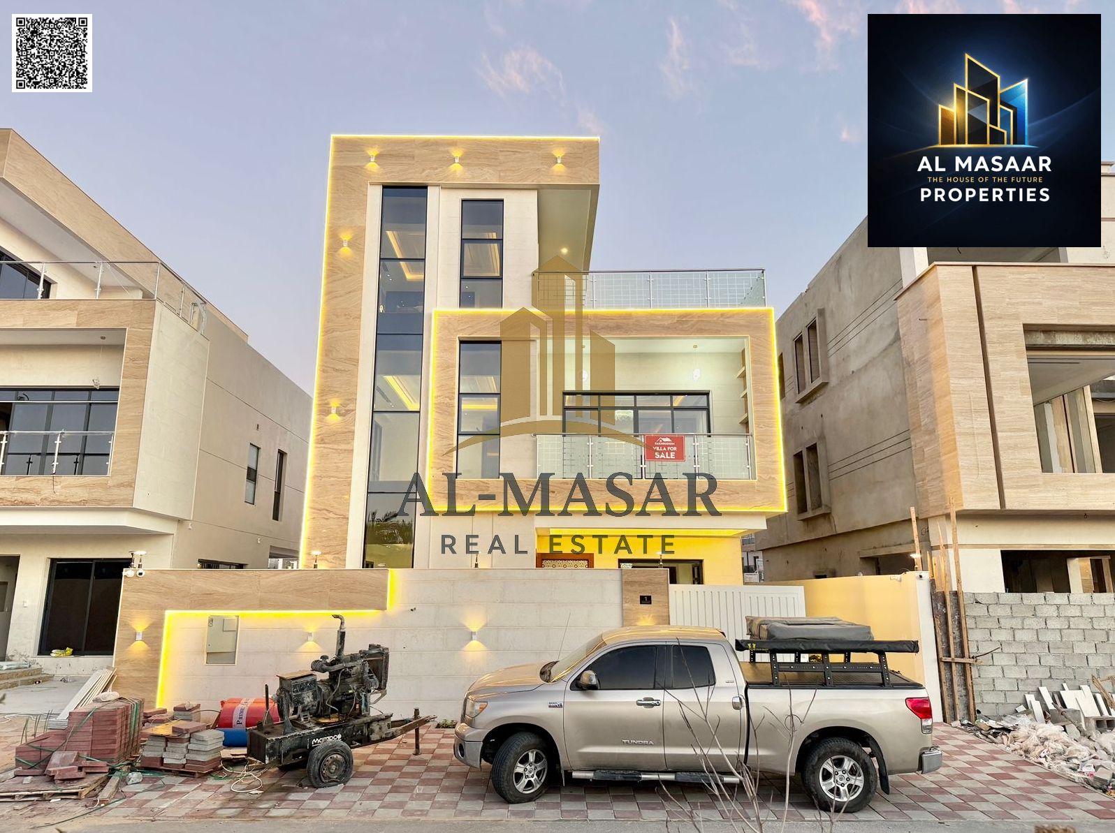 Your chance to own a ready-to-move-in villa, freehold, available to all nationalities, close to amenities, with a ready roof.