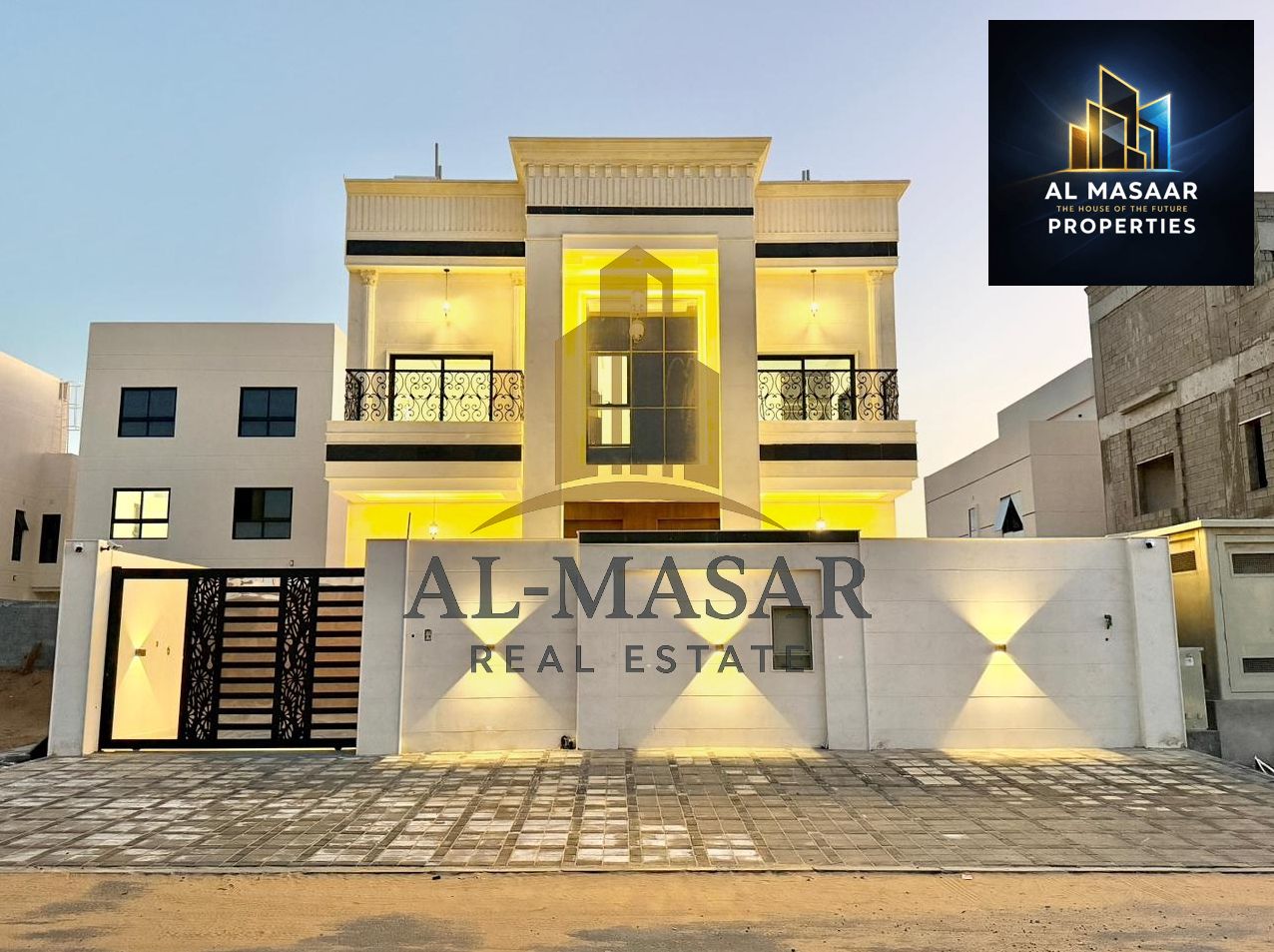 Your chance to own a fully furnished villa, freehold, available to all nationalities, super deluxe finishing, ready to move in