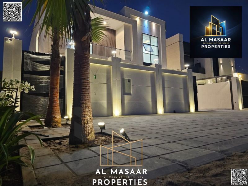 New villa with 5 master bedrooms for sale in the Al-Amrah area.