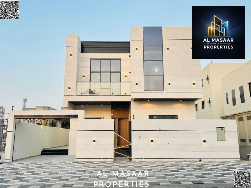 Modern finished two-story villa, price includes fees, negotiable