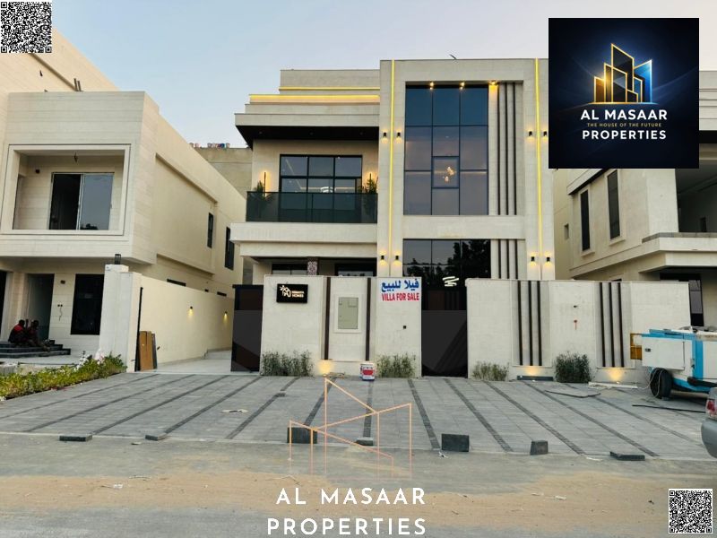 Own your dream villa in the heart of Ajman, close to all amenities in Al Helio 2 area, with a price that includes registration fees, water, electricit
