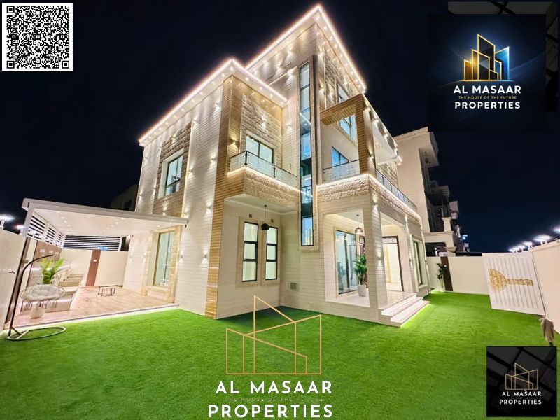 Luxury corner villa with 6 master bedrooms, a rooftop terrace, and a large garden. Suitable for residential or commercial use. Excellent location dire