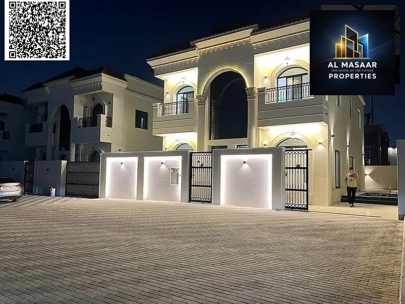 Own your dream villa - luxurious design with a private pool and strategic location in Ajman - registration fees included
