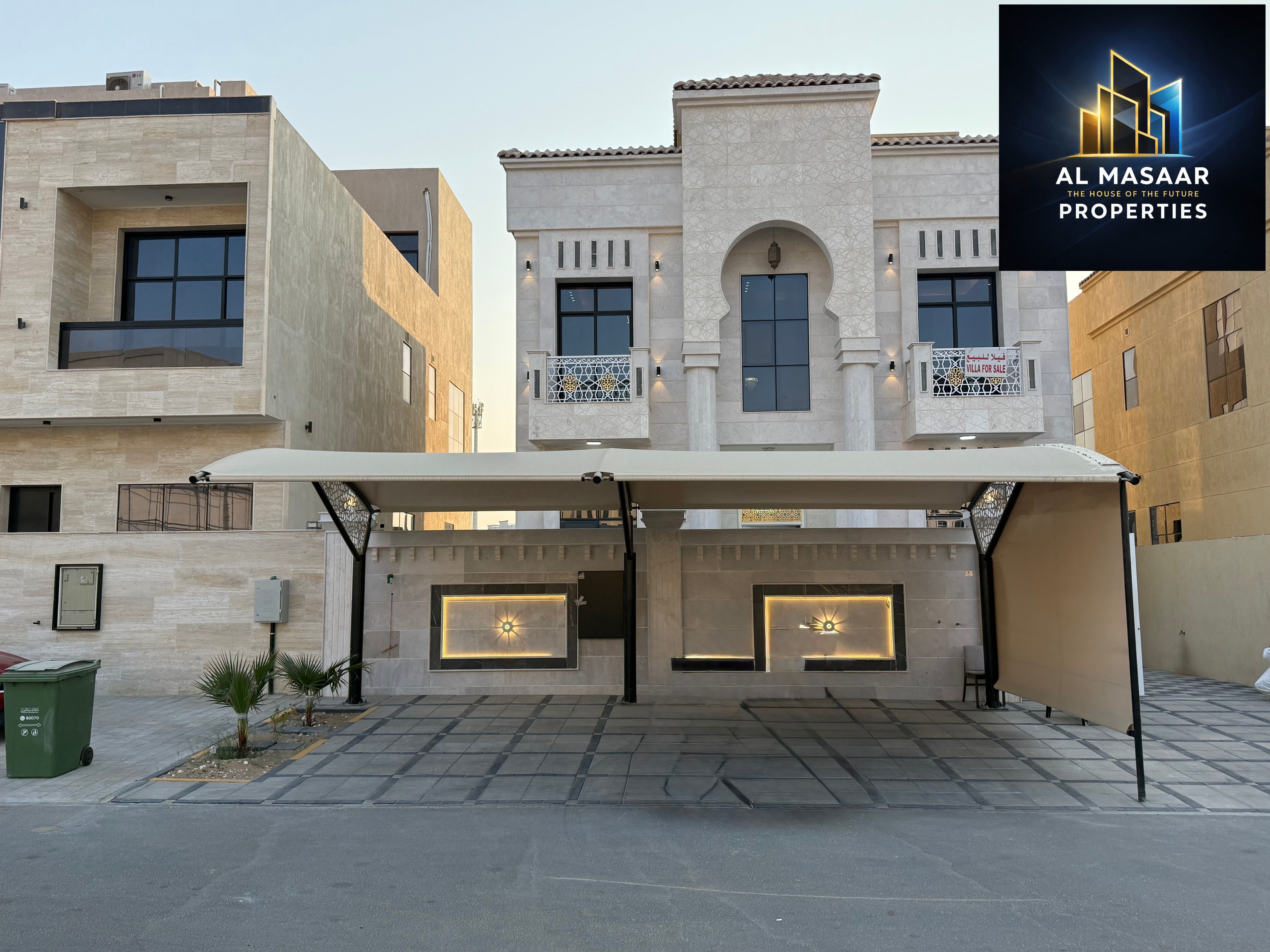 Own a classic villa in one of the best areas in Ajman, with a spacious yard and an excellent price, freehold ownership for all nationalities.