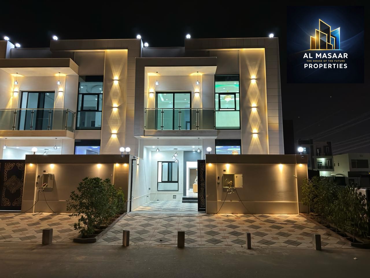 For sale: a villa with excellent finishing in Al Yasmin – for sale, including registration fees –