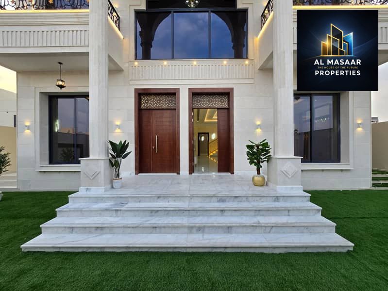 Villa in Al-Haliou area, 2 floors, equipped with a super deluxe finish