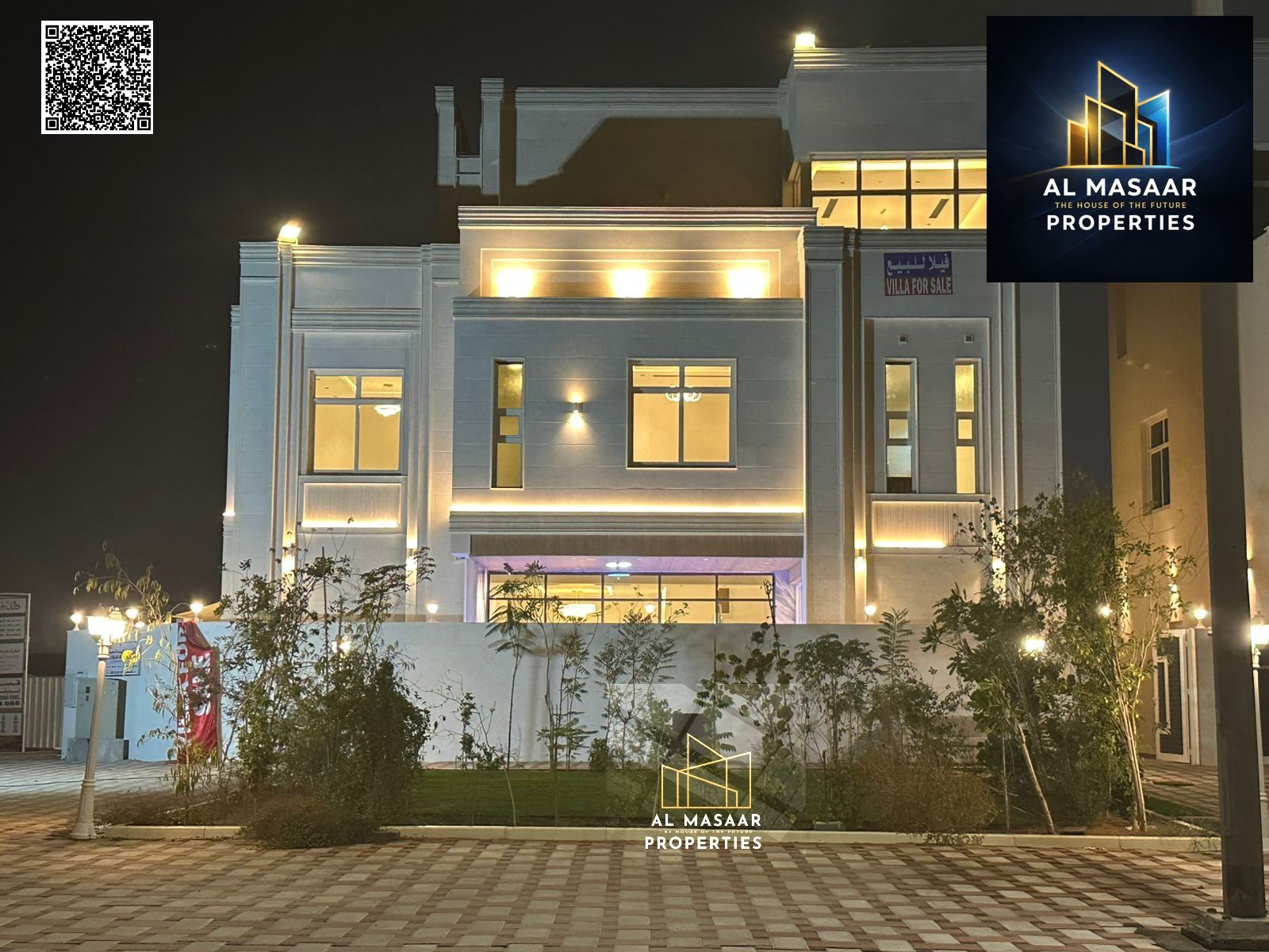 Villa on the main street in Al-Haliou 2 with a swimming pool and a large setback, all included.