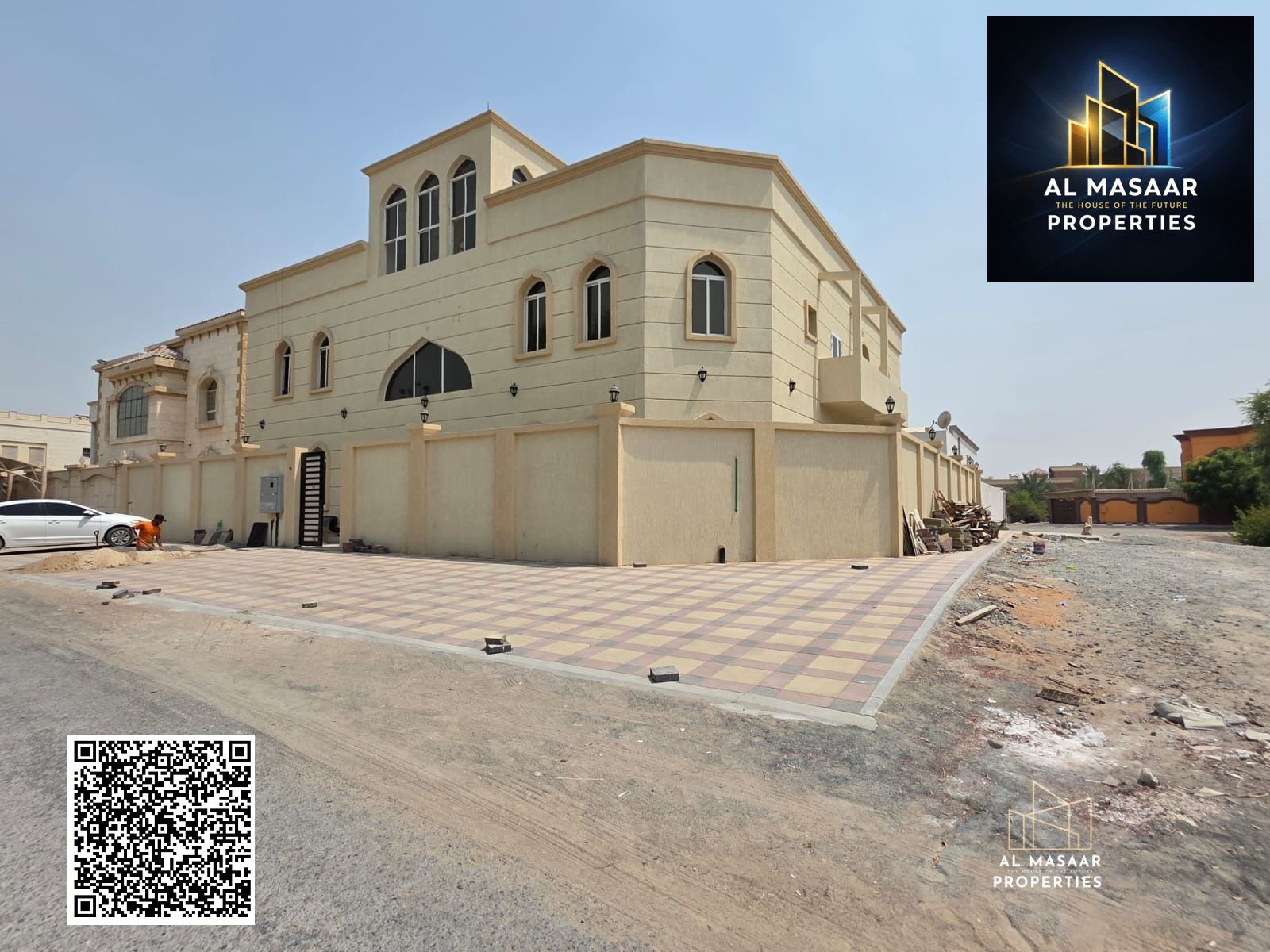 A unique opportunity at an attractive price and without annual fees. Own a villa for sale in Ajman. First resident, freehold, super deluxe finishing,