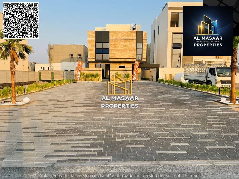 Your dream villa in Ajman, directly from the owner, including registration fees, freehold for all nationalities