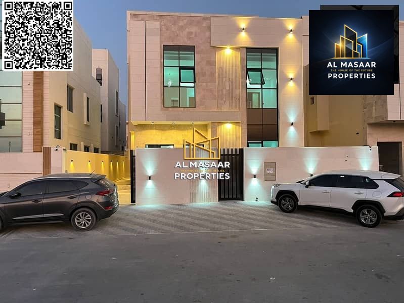 Modern villa with a contemporary design and high-end finishing. Two floors and a rooftop terrace in a prime location. Freehold ownership available to
