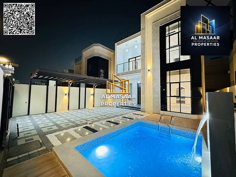 Villa for sale in a prime location in the heart of Ajman. Large area, private pool, close to all amenities. Freehold ownership available to all nation